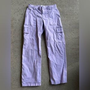 Hollister high rise utility dad pants